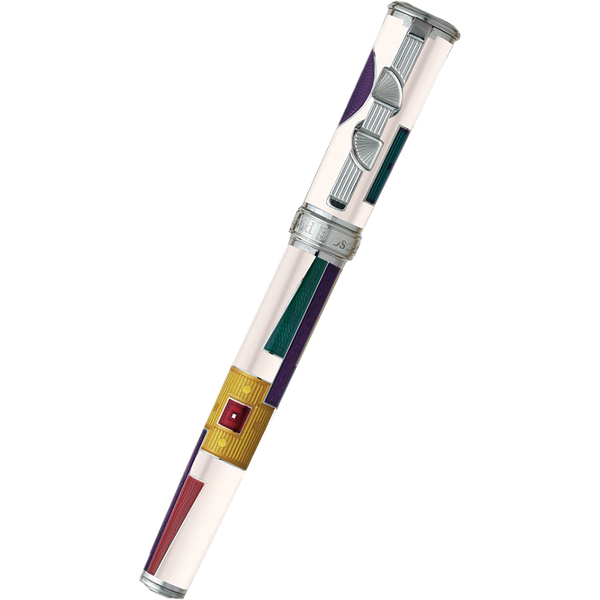 David Oscarson 15th Anniversary/American Art Deco Rollerball Pen - Opaque White-Pen Boutique Ltd