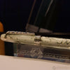 David Oscarson Winter Fountain Pen - Limited Edition - Rhodium Trim - White-Pen Boutique Ltd