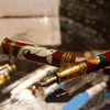 David Oscarson Koi Hard Enamel Ruby Red Fountain Pen-Pen Boutique Ltd