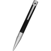 S T Dupont D-Initial Ballpoint Pen - Matt Black-Pen Boutique Ltd