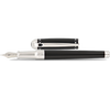S T Dupont Line D Fountain Pen - Derby - Palladium Trim-Pen Boutique Ltd