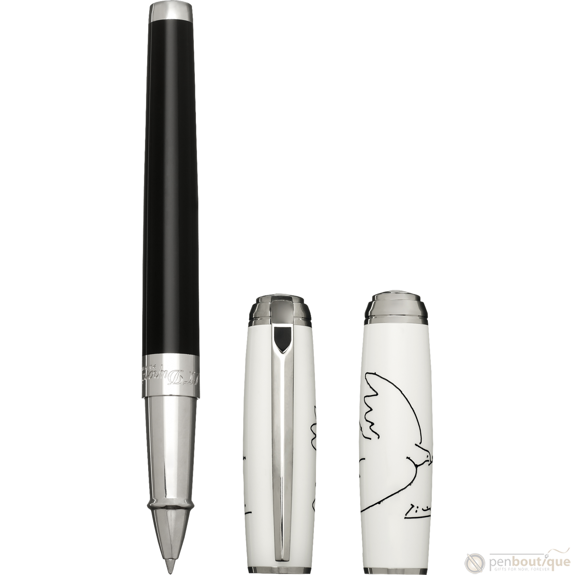 ST Dupont Line D Large Rollerball Pen - Picasso Dove - Limited Edition-Pen Boutique Ltd