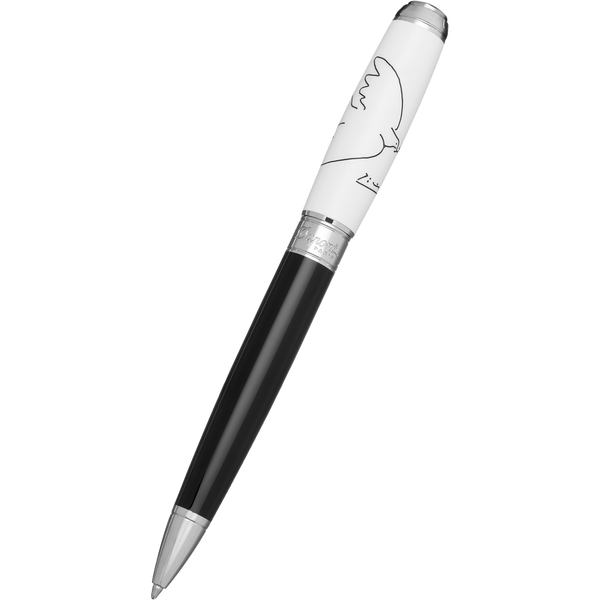 ST Dupont Line D Large Ballpoint Pen - Picasso Dove - Limited Edition-Pen Boutique Ltd