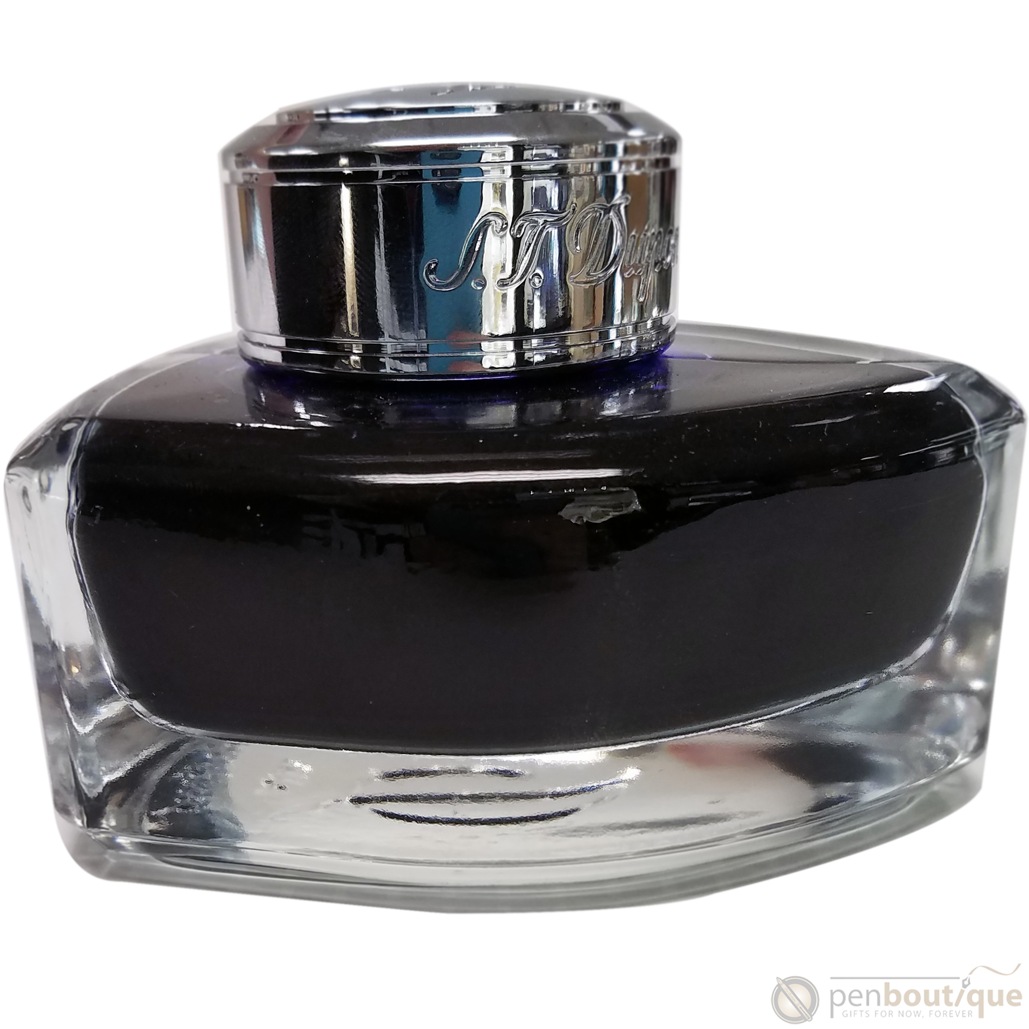 S T Dupont Bottled Ink - Royal Blue 50ml-Pen Boutique Ltd