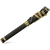 David Oscarson Black Water Snake Fountain Pen - Translucent Black Moss and Opaque Black Hard Enamel w/ Gold Vermeil-Pen Boutique Ltd