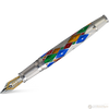David Oscarson Harlequin Fountain Pen - Opalescent White/Pearl-Pen Boutique Ltd