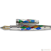 David Oscarson Harlequin Fountain Pen - Opalescent White/Pearl-Pen Boutique Ltd