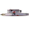 David Oscarson Les Quatre Couleurs Fountain Pen - Translucent Grey-Pen Boutique Ltd