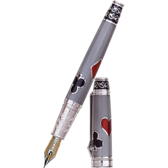 David Oscarson Les Quatre Couleurs Fountain Pen - Translucent Grey-Pen Boutique Ltd
