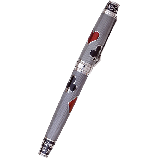 David Oscarson Les Quatre Couleurs Rollerball Pen - Translucent Grey-Pen Boutique Ltd
