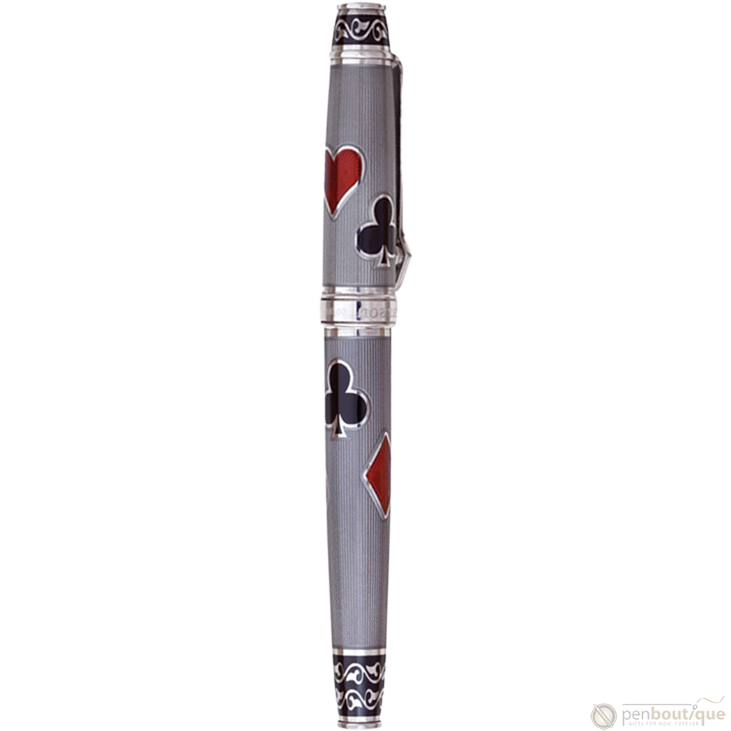 David Oscarson Les Quatre Couleurs Rollerball Pen - Translucent Grey-Pen Boutique Ltd