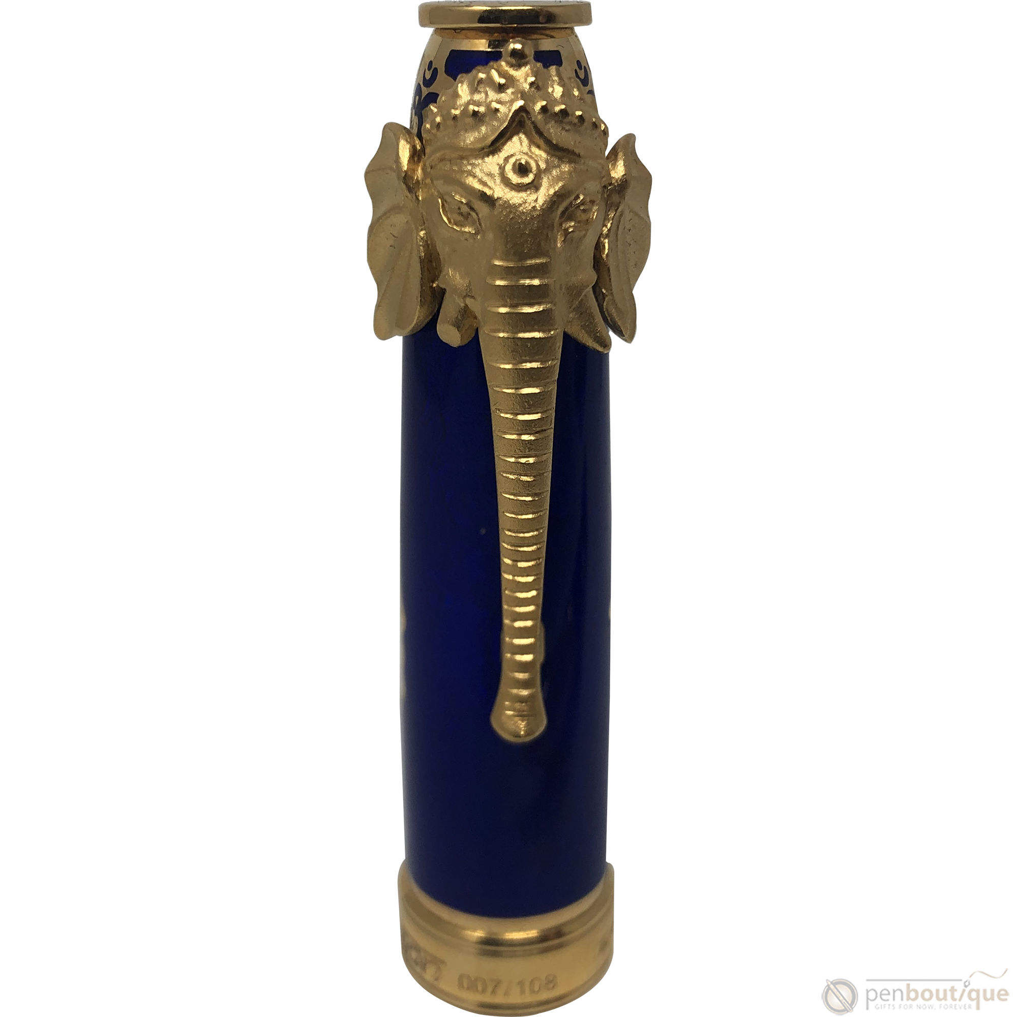 David Oscarson Lord Ganesha Rollerball Pen - Blue-Pen Boutique Ltd