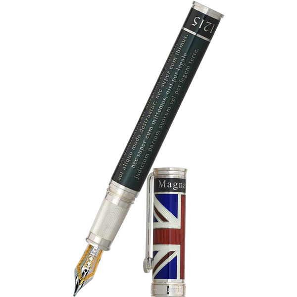 David Oscarson Magna Carta Fountain Pen - Translucent Black-Pen Boutique Ltd