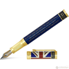 David Oscarson Magna Carta Fountain Pen - Translucent Sapphire-Pen Boutique Ltd