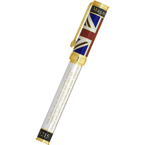 David Oscarson Magna Carta Rollerball Pen - Translucent Pearl-Pen Boutique Ltd
