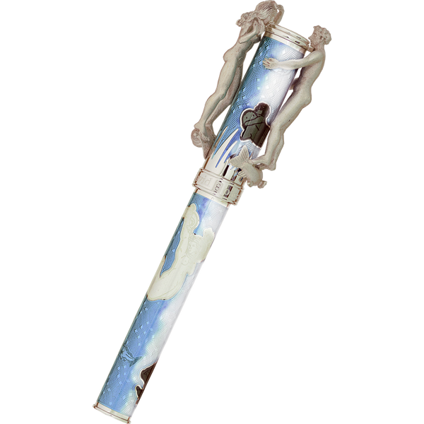 David Oscarson Marriage of the Waters Rollerball Pen - Sapphire-Pen Boutique Ltd