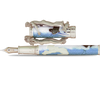 David Oscarson Marriage of the Waters Fountain Pen - Sapphire-Pen Boutique Ltd