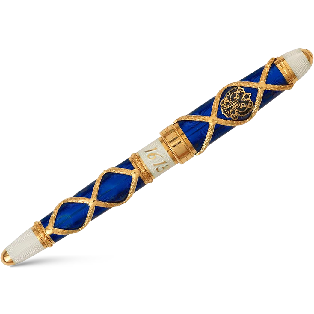 David Oscarson Russian Imperial Sapphire Limited Edition Rollerball Pen-Pen Boutique Ltd