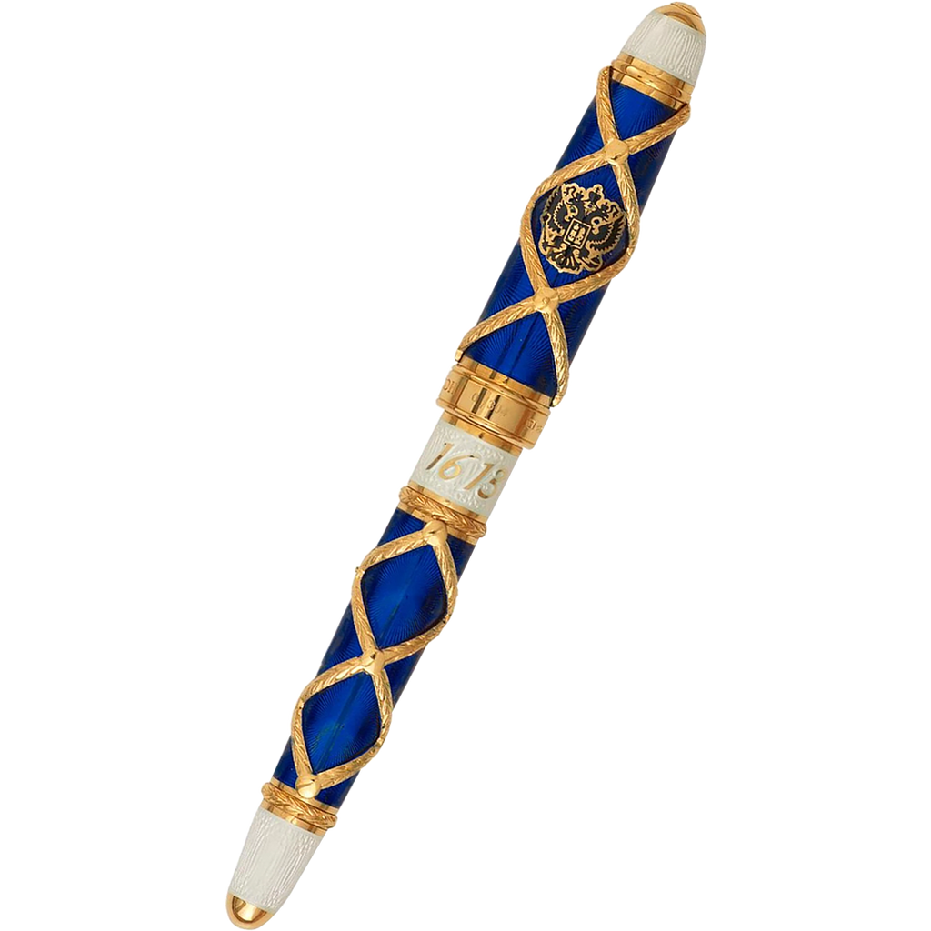 David Oscarson Russian Imperial Sapphire Limited Edition Rollerball Pen-Pen Boutique Ltd