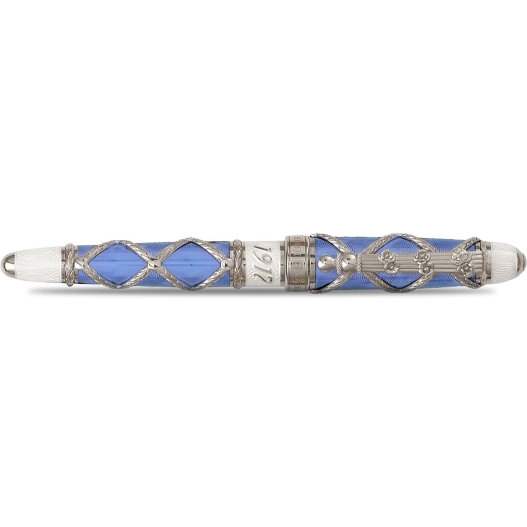 David Oscarson Russian Imperial Sky Blue Limited Edition Fountain Pen-Pen Boutique Ltd
