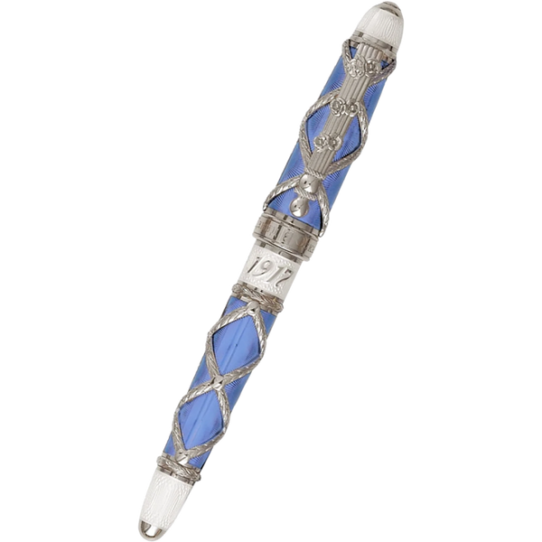 David Oscarson Russian Imperial Sky Blue Limited Edition Fountain Pen-Pen Boutique Ltd