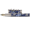 David Oscarson Sea Turtle Fountain Pen - Sapphire Blue-Pen Boutique Ltd
