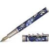 David Oscarson Sea Turtle Fountain Pen - Sapphire Blue-Pen Boutique Ltd