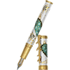 David Oscarson Sea Turtle Fountain Pen - White-Pen Boutique Ltd