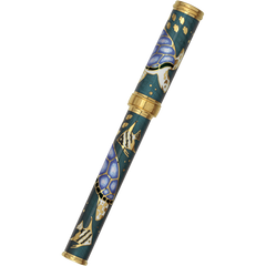 David Oscarson Sea Turtle Rollerball Pen - Teal-Pen Boutique Ltd