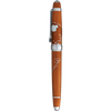 David Oscarson Sir Alexander Fleming Rollerball Pen - Translucent Orange (Saffron)-Pen Boutique Ltd