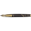David Oscarson Tesla Fountain Pen - Translucent Black - Gold Trim - Pen Boutique Ltd