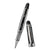 David Oscarson Trellis Rollerball Pen - Limited Edition - Black & White/Rhodium Vermeil-Pen Boutique Ltd