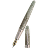 David Oscarson Winter Fountain Pen - Winter Grey & Rhodium-Pen Boutique Ltd
