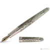 David Oscarson Winter Fountain Pen - Winter Grey & Rhodium-Pen Boutique Ltd