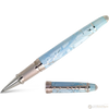 David Oscarson Winter Rollerball Pen - Winter Blue & Rhodium-Pen Boutique Ltd