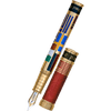 David Oscarson Ellis Island Fountain Pen - Ruby Red-Pen Boutique Ltd