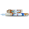 David Oscarson Lord Ganesha Fountain Pen - Saffron 02