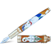 David Oscarson Lord Ganesha Fountain Pen - Saffron 03