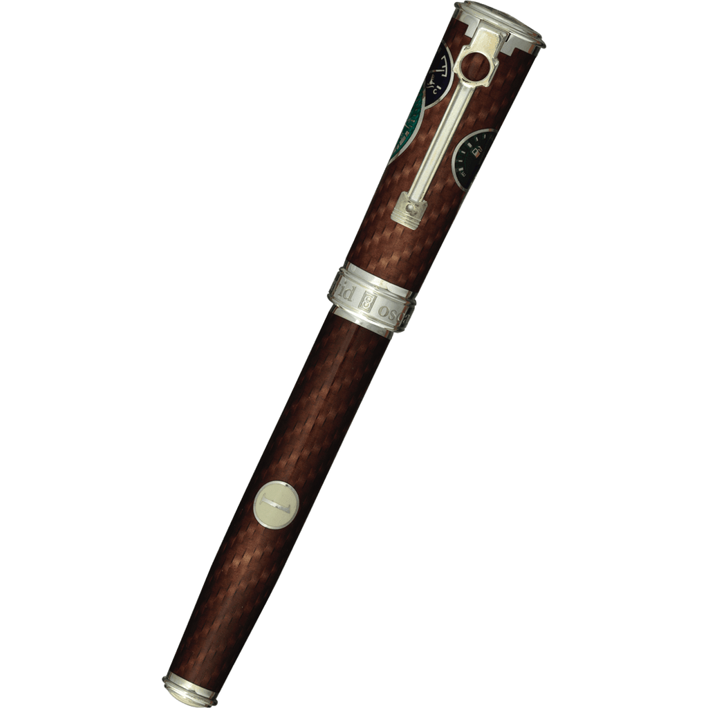 David Oscarson Take It To The Limit Rollerball Pen - Liquid Coffee - Pen Boutique Ltd