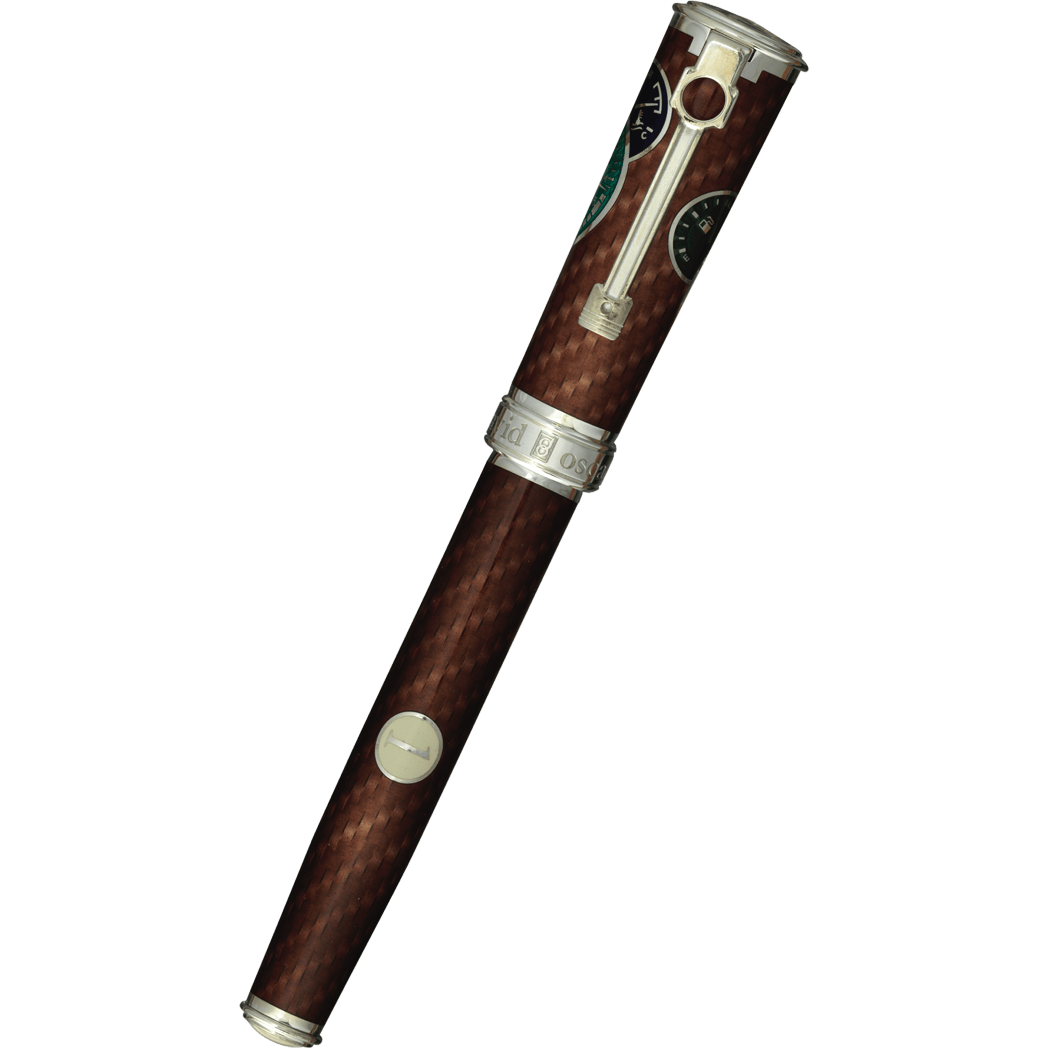 David Oscarson Take It To The Limit Rollerball Pen Liquid Coffee