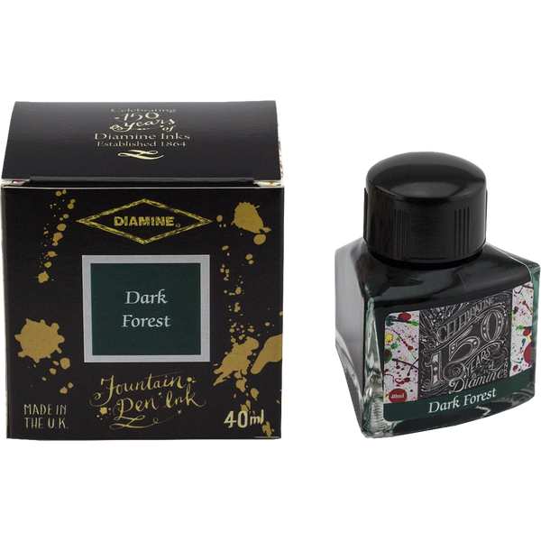 Diamine 150th Anniversary Ink Bottle - Dark Forest - 40ml-Pen Boutique Ltd