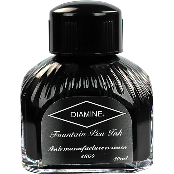 Diamine Grey Ink Bottle - 80 ml-Pen Boutique Ltd