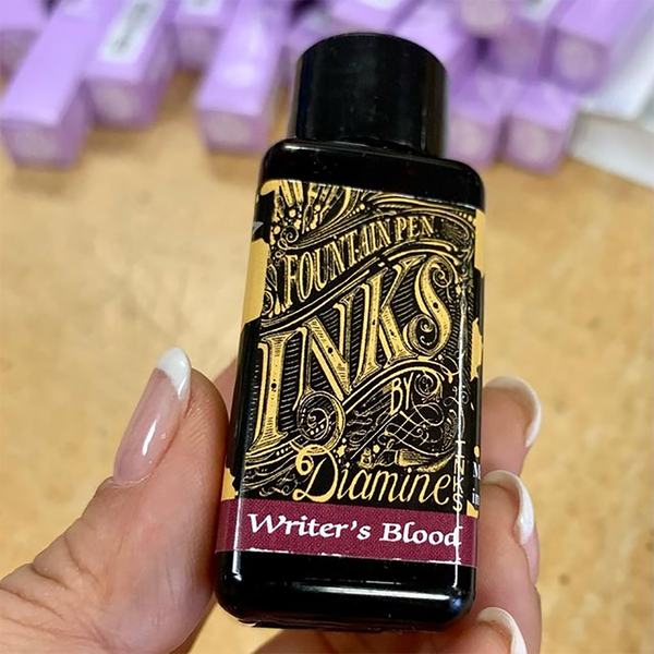 Diamine Ink Bottle - Writer's Blood - 30ml-Pen Boutique Ltd