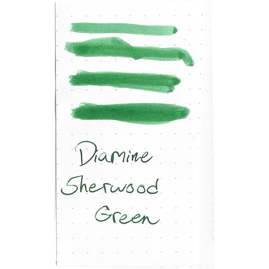 Diamine Sherwood Green Ink Bottle - 80ml-Pen Boutique Ltd
