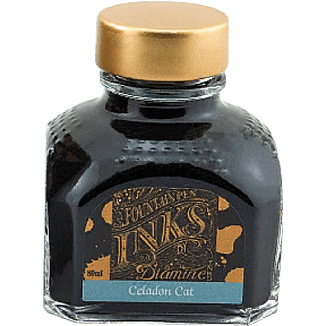 Diamine Green/Black Ink - 80 ml Bottle