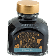 Diamine Ink Bottle - Celadon Cat - 80ml-Pen Boutique Ltd
