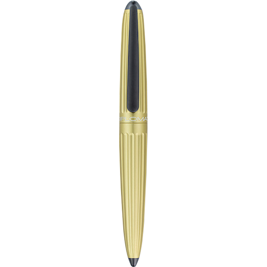 Diplomat Aero Fountain Pen - Champagne - Steel Nib-Pen Boutique Ltd