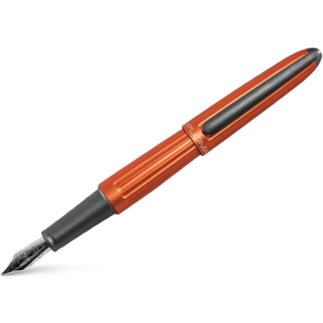 Diplomat Aero Fountain Pen - Orange-Pen Boutique Ltd