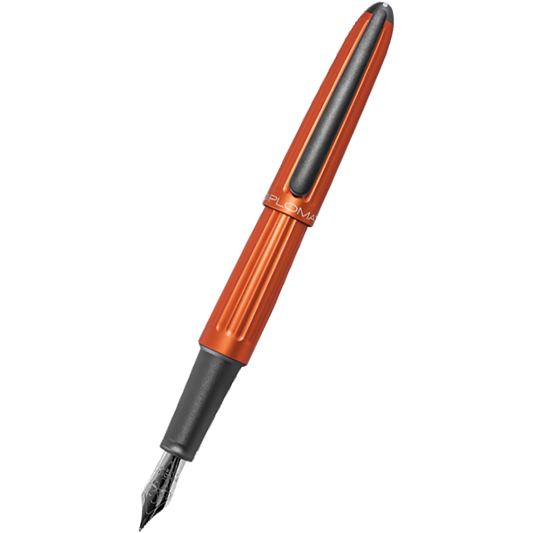 Diplomat Aero Fountain Pen - Orange-Pen Boutique Ltd