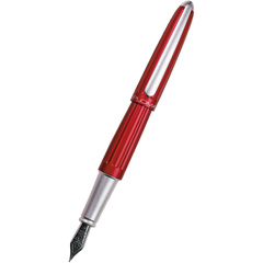 Diplomat Aero Fountain Pen - Red-Pen Boutique Ltd
